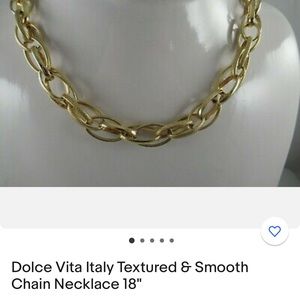 Dolce Vita fancy link necklace